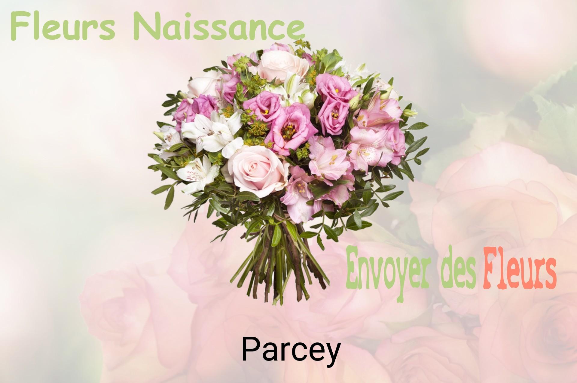 Bouquet de fleurs de naissance livré à Parcey